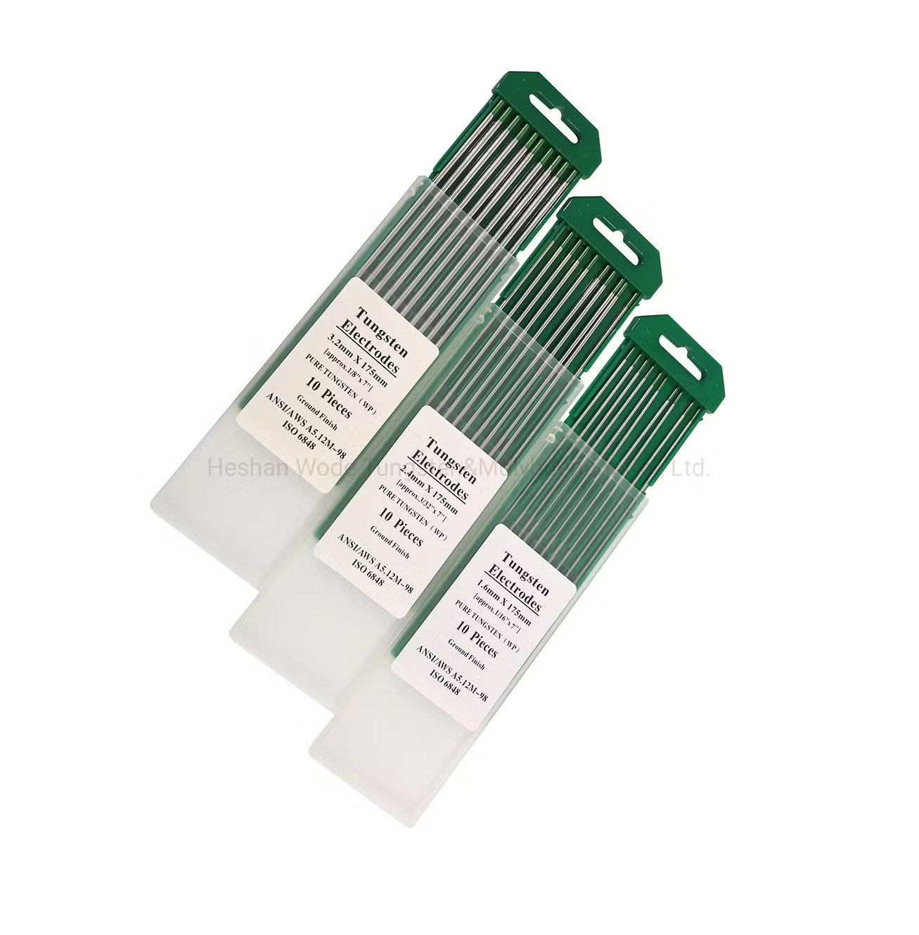 Tungsten Electrode Wolfram WP Green